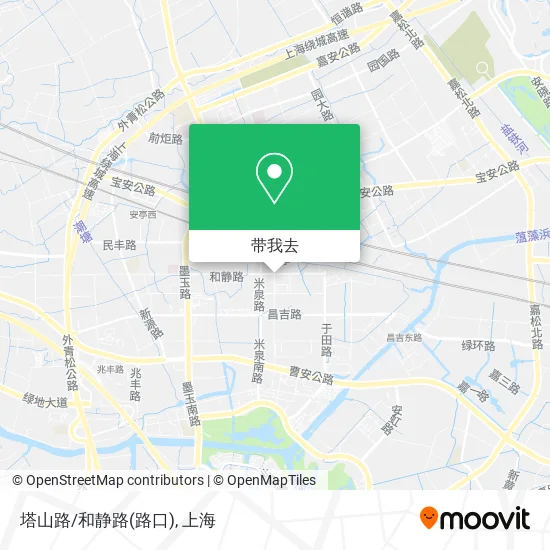 塔山路/和静路(路口)地图