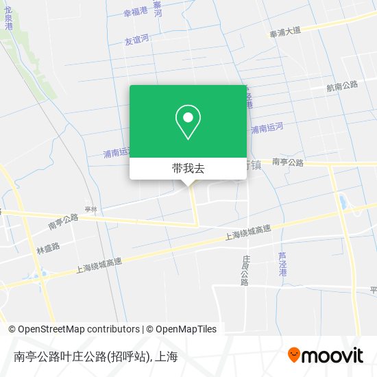 南亭公路叶庄公路(招呼站)地图