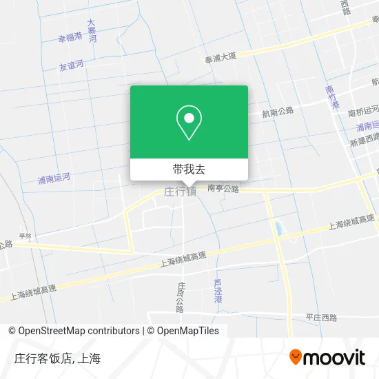 庄行客饭店地图