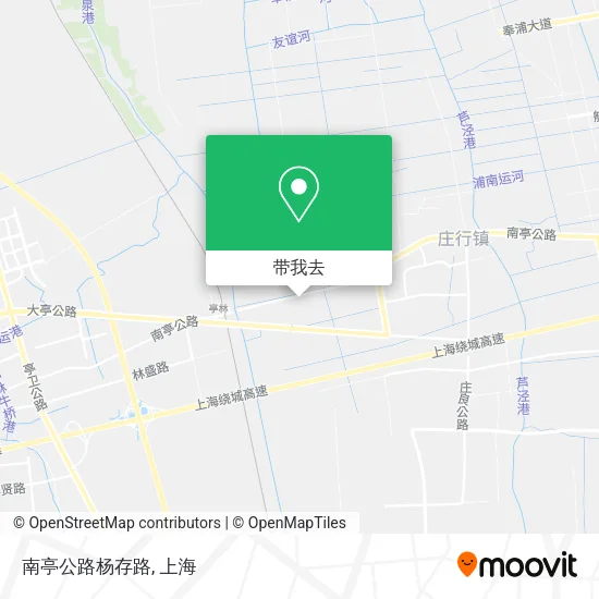 南亭公路杨存路地图