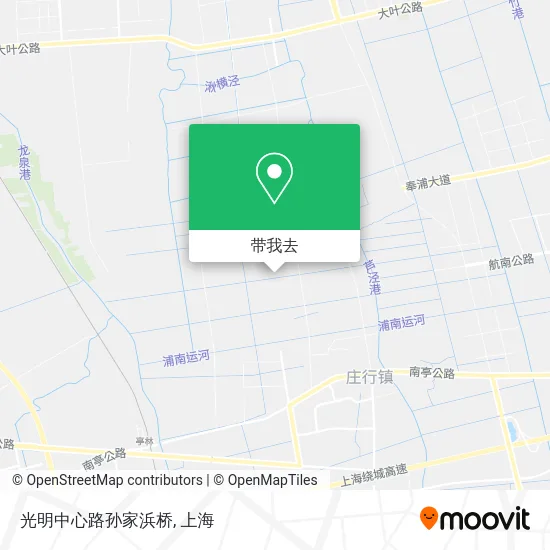 光明中心路孙家浜桥地图