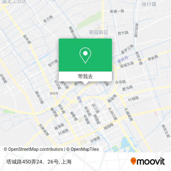 塔城路450弄24、26号地图