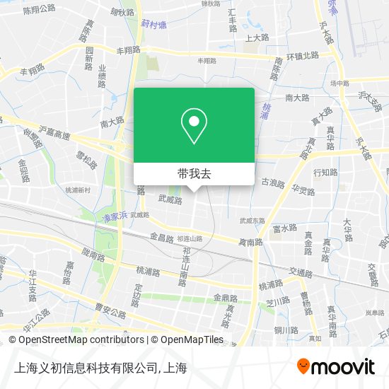 上海义初信息科技有限公司地图