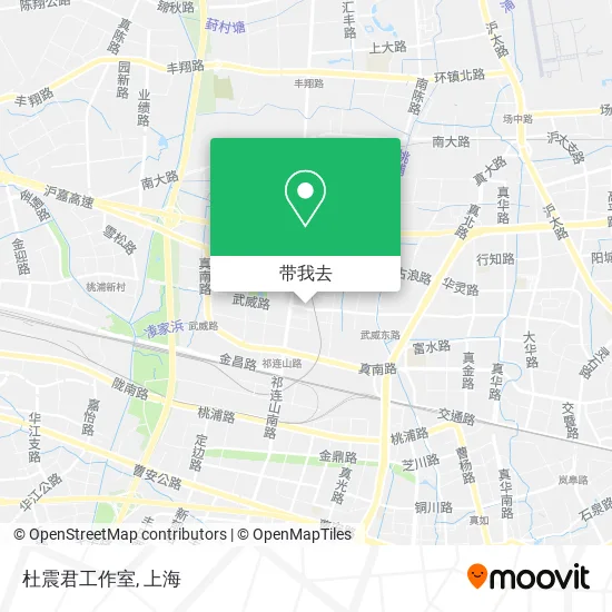杜震君工作室地图