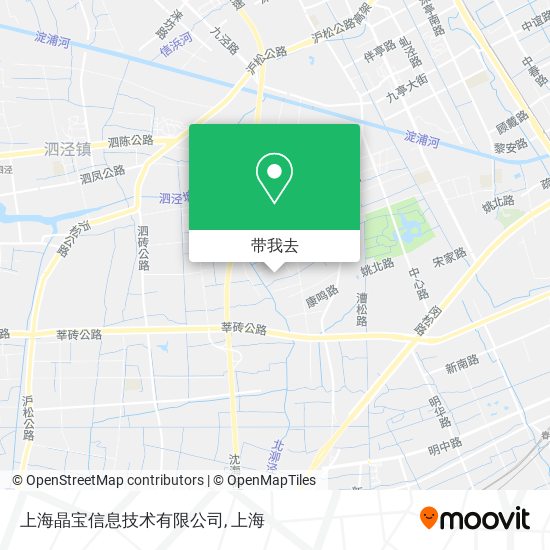 上海晶宝信息技术有限公司地图