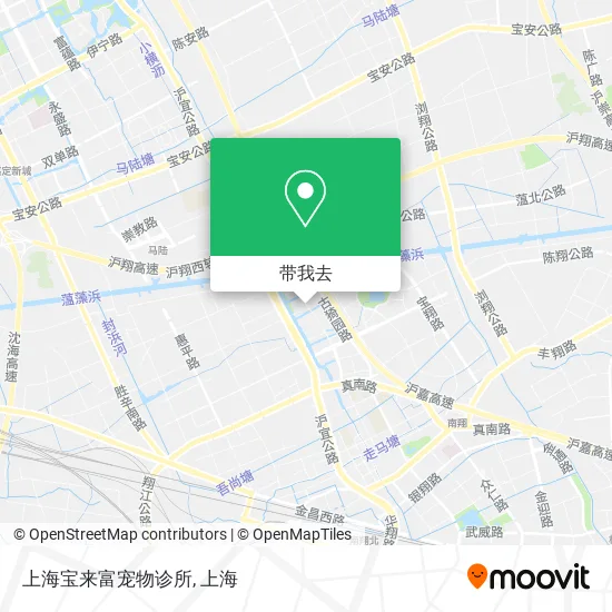 上海宝来富宠物诊所地图