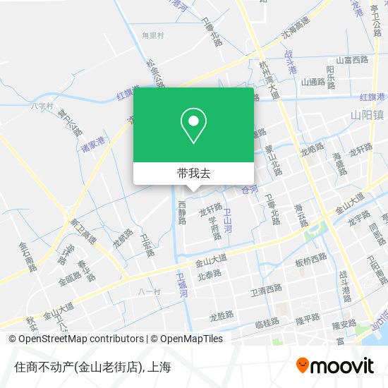 住商不动产(金山老街店)地图