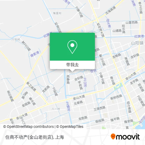 住商不动产(金山老街店)地图