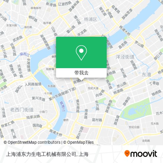 上海浦东力生电工机械有限公司地图