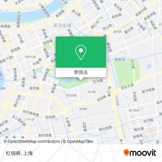 红锦桥地图