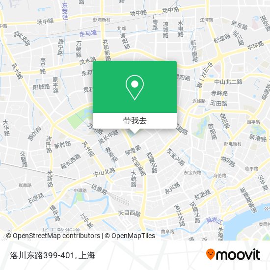 洛川东路399-401地图
