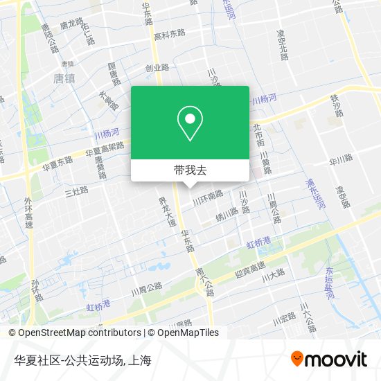 华夏社区-公共运动场地图