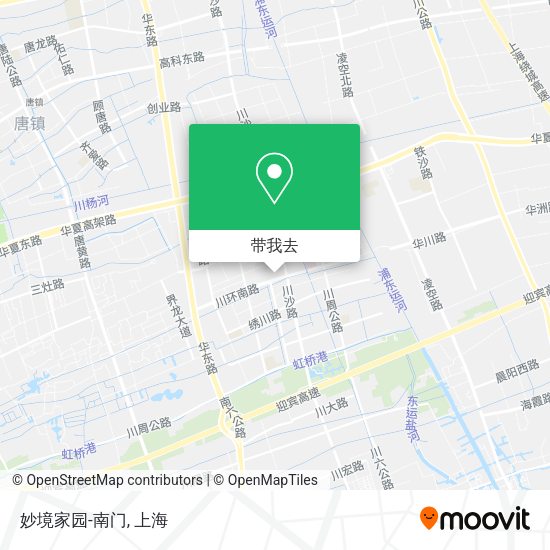 妙境家园-南门地图