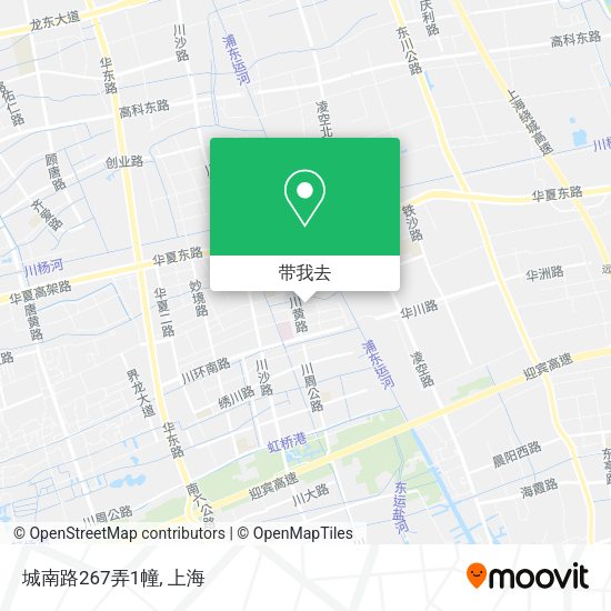 城南路267弄1幢地图