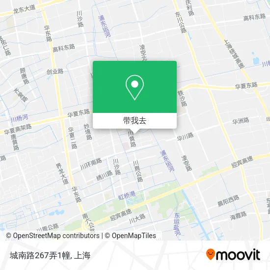 城南路267弄1幢地图