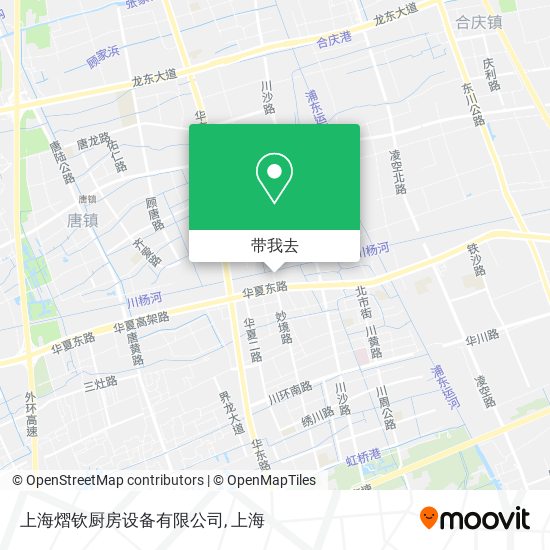 上海熠钦厨房设备有限公司地图