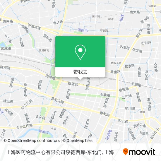 上海医药物流中心有限公司绥德西库-东北门地图