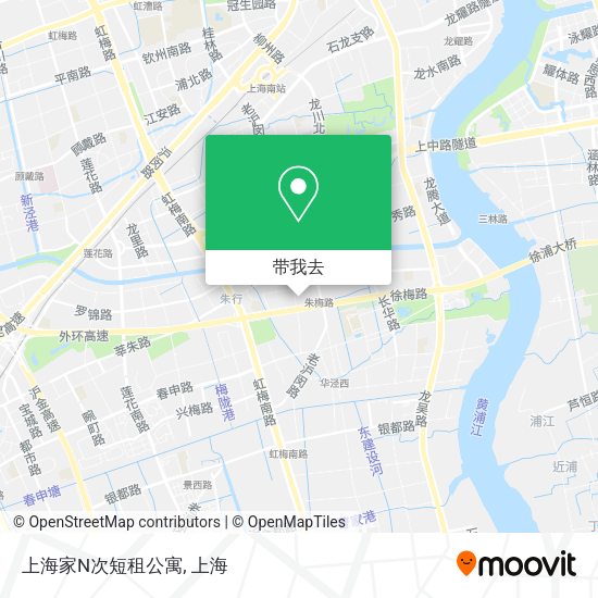 上海家N次短租公寓地图