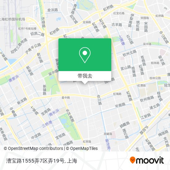 漕宝路1555弄7区弄19号地图