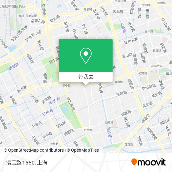漕宝路1550地图