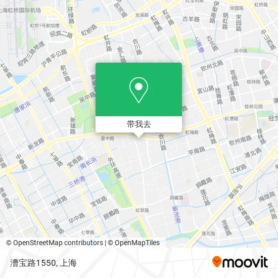 漕宝路1550地图