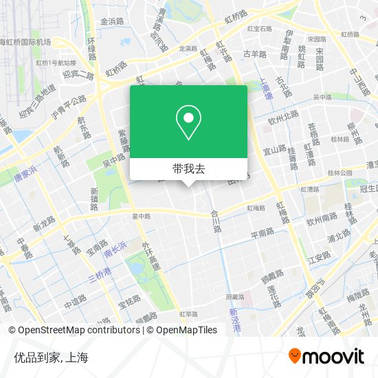 优品到家地图