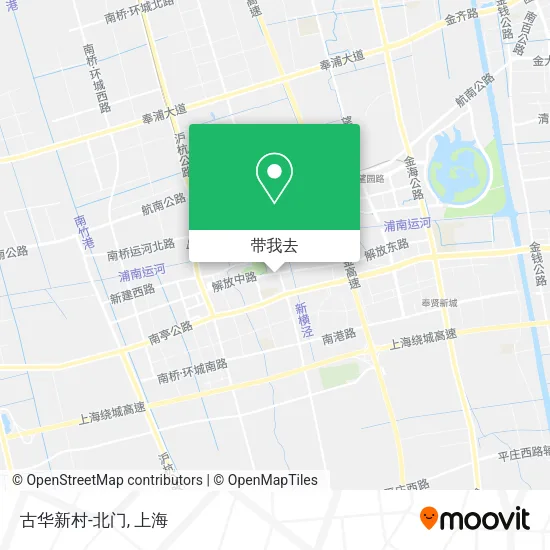 古华新村-北门地图