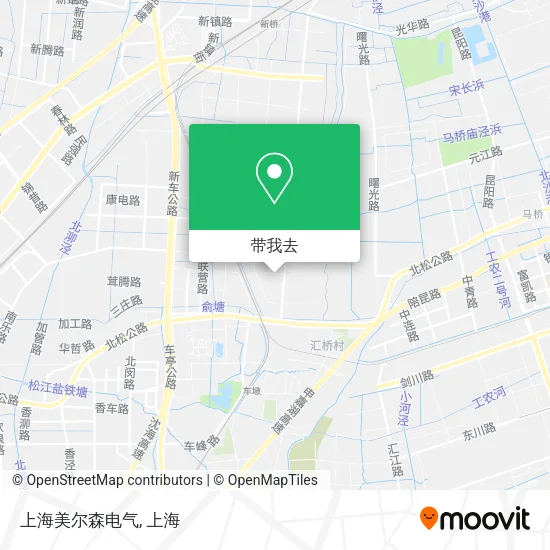 上海美尔森电气地图