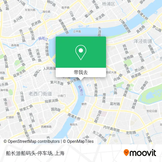 船长游船码头-停车场地图