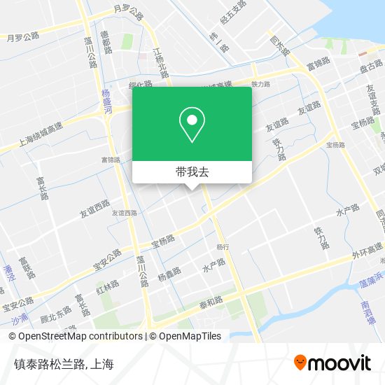 镇泰路松兰路地图
