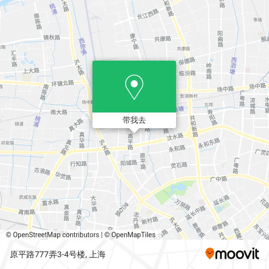 原平路777弄3-4号楼地图