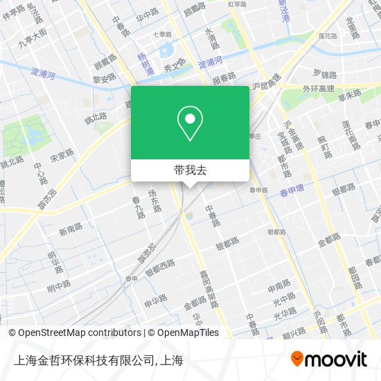 上海金哲环保科技有限公司地图
