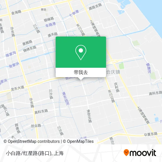 小白路/红星路(路口)地图