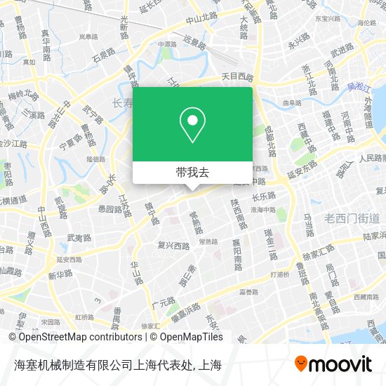 海塞机械制造有限公司上海代表处地图