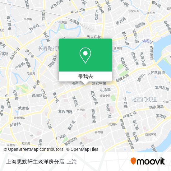 上海思默轩主老洋房分店地图