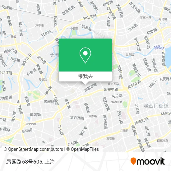 愚园路68号605地图
