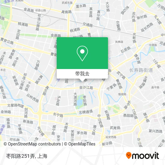 枣阳路251弄地图