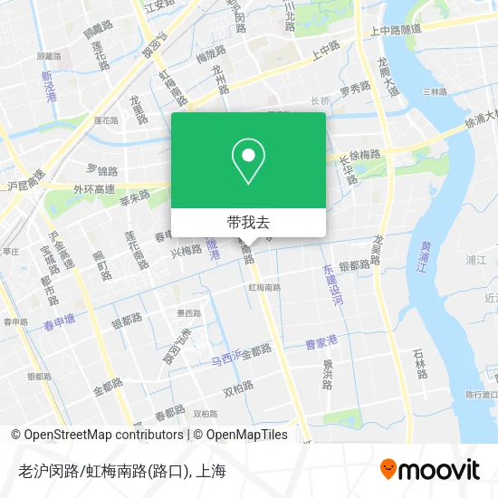老沪闵路/虹梅南路(路口)地图