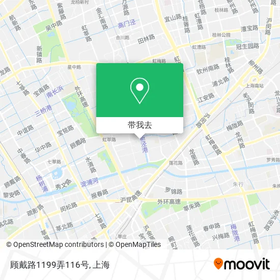 顾戴路1199弄116号地图
