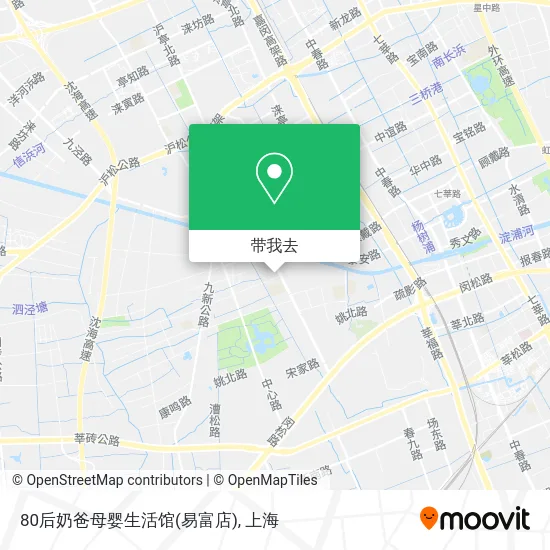 80后奶爸母婴生活馆(易富店)地图