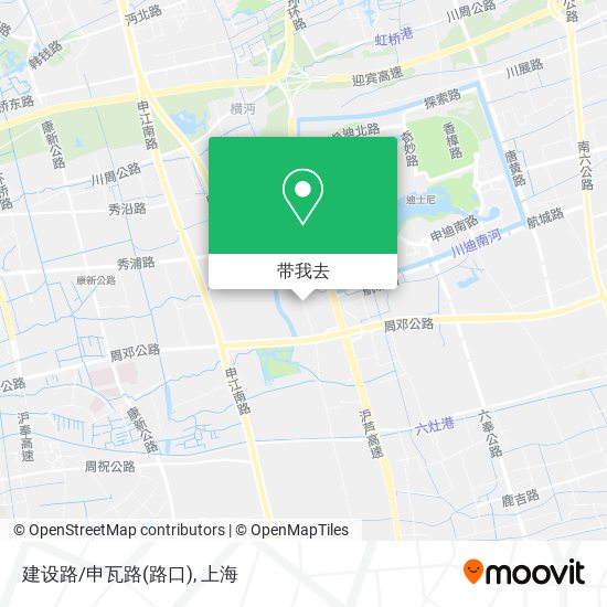 建设路/申瓦路(路口)地图