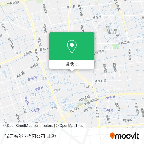 诚天智能卡有限公司地图