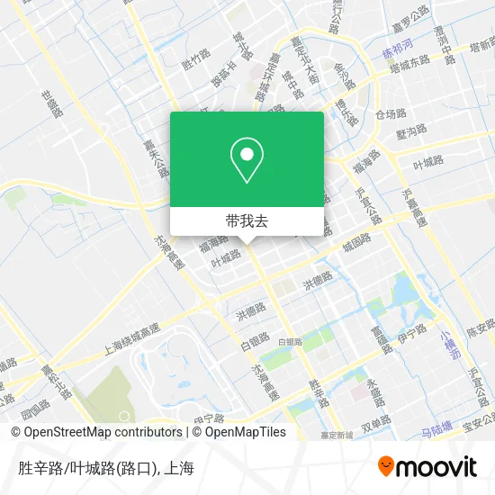 胜辛路/叶城路(路口)地图