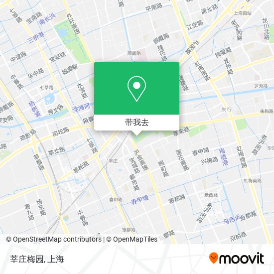莘庄梅园地图