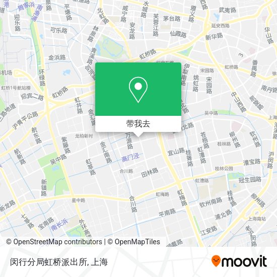 闵行分局虹桥派出所地图