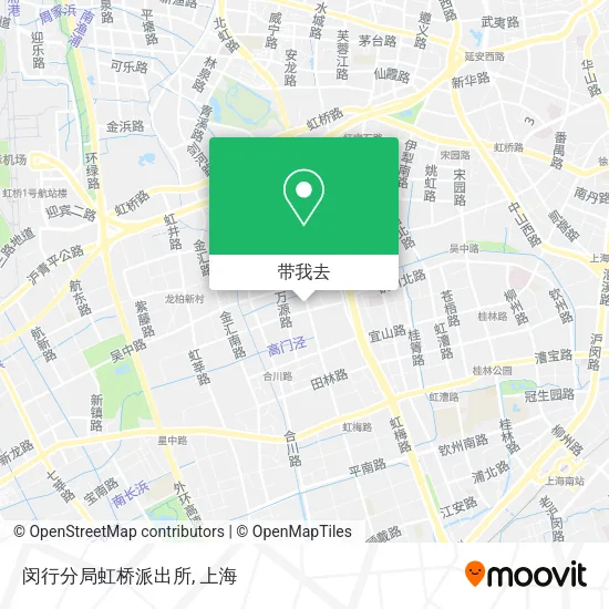 闵行分局虹桥派出所地图