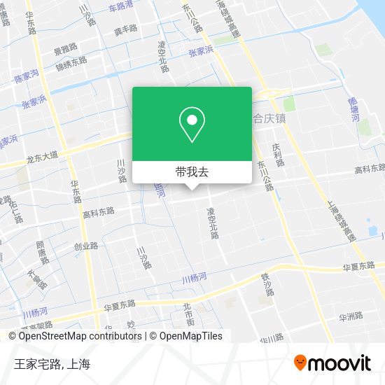 王家宅路地图