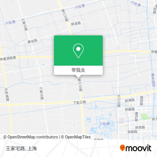 王家宅路地图