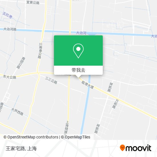 王家宅路地图