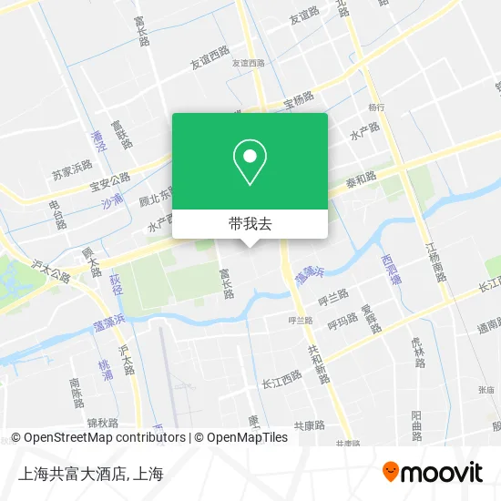 上海共富大酒店地图